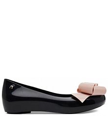 Baleriny Melissa czarne damskie 