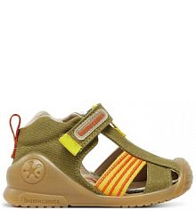 Sandały Biomecanics khaki dziecięce 