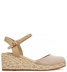 Espadryle Tommy Hilfiger beżowe damskie 