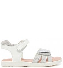 Sandały Garvalin białe dziecięce 