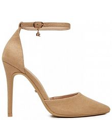 Szpilki DeeZee beżowe