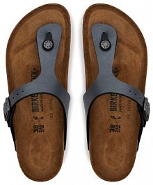 Japonki Birkenstock szare damskie 