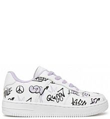 Sneakersy DeeZee białe dziecięce 