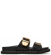 Klapki Aldo czarne damskie 