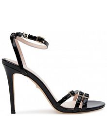 Sandały na szpilce Marciano Guess czarne 