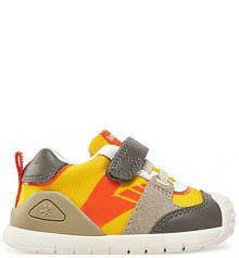 Sneakersy Biomecanics żółte dziecięce 