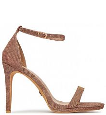 Sandały na szpilce DeeZee różowe 