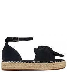 Espadryle DeeZee czarne damskie 