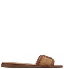 Klapki Aldo brązowe damskie 