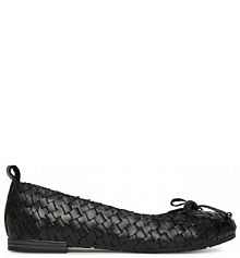 Baleriny Marco Tozzi czarne damskie 