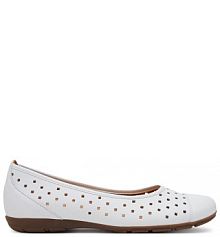 Baleriny Gabor białe damskie 