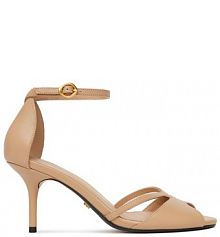 Sandały na szpilce GINO ROSSI beżowe 