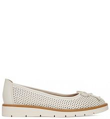 Półbuty Clara Barson białe damskie 