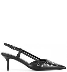 Sandały na szpilce Badura czarne 