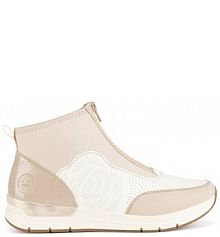 Sneakersy Rieker beżowe damskie 