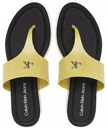 Japonki Calvin Klein Jeans zielone damskie 