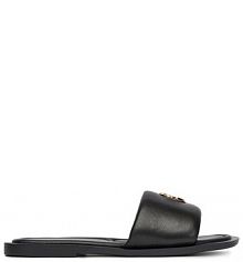 Klapki Eva Minge czarne damskie 