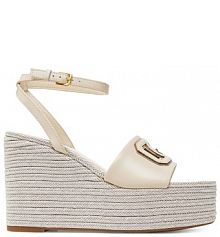 Espadryle Guess écru damskie 