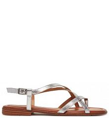 Sandały s.Oliver srebrne damskie 