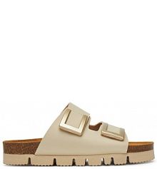 Klapki Dr. Brinkmann białe damskie 