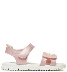 Sandały Calvin Klein Jeans różowe dziecięce 