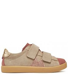 Sneakersy Mrugała beżowe dziecięce 