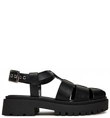 Sandały Steve Madden czarne damskie 