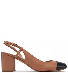 Sandały na słupku Geox beżowe 