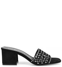 Klapki Eva Minge czarne damskie 