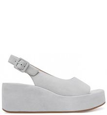 Sandały na koturnie HÖGL szare 