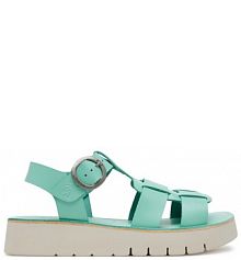 Sandały Fly London turkusowe damskie 