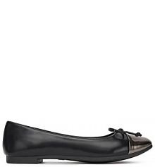 Baleriny JENNY czarne damskie 