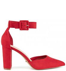 Czółenka DeeZee czerwone 