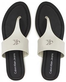 Japonki Calvin Klein Jeans białe damskie 