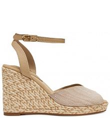 Espadryle Tommy Hilfiger beżowe damskie 