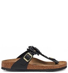 Japonki Birkenstock czarne damskie 