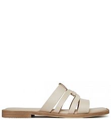 Klapki Tamaris beżowe damskie 