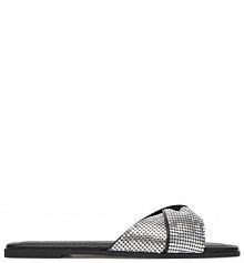 Klapki JENNY czarne damskie 