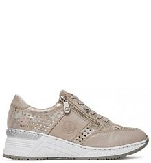 Sneakersy Rieker beżowe damskie 