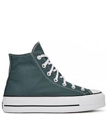 Trampki wysokie Converse zielone damskie 
