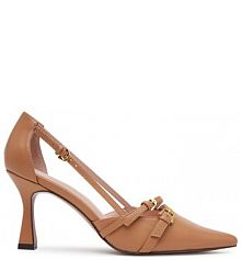 Czółenka Coccinelle beżowe