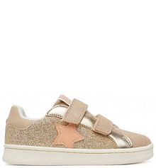Sneakersy Gioseppo złote dziecięce 
