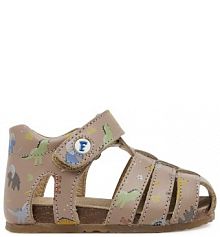 Sandały Naturino beżowe dziecięce 