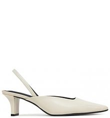 Sandały na słupku Calvin Klein beżowe 