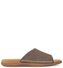 Klapki Gabor brązowe damskie 