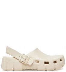 Klapki Birkenstock beżowe damskie 