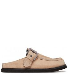 Klapki HUGO beżowe damskie 