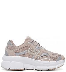 Sneakersy EA7 Emporio Armani beżowe damskie 