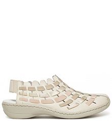 Sandały Rieker beżowe damskie 