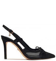 Sandały na szpilce DeeZee czarne 